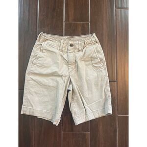 America eagle khaki shorts 26